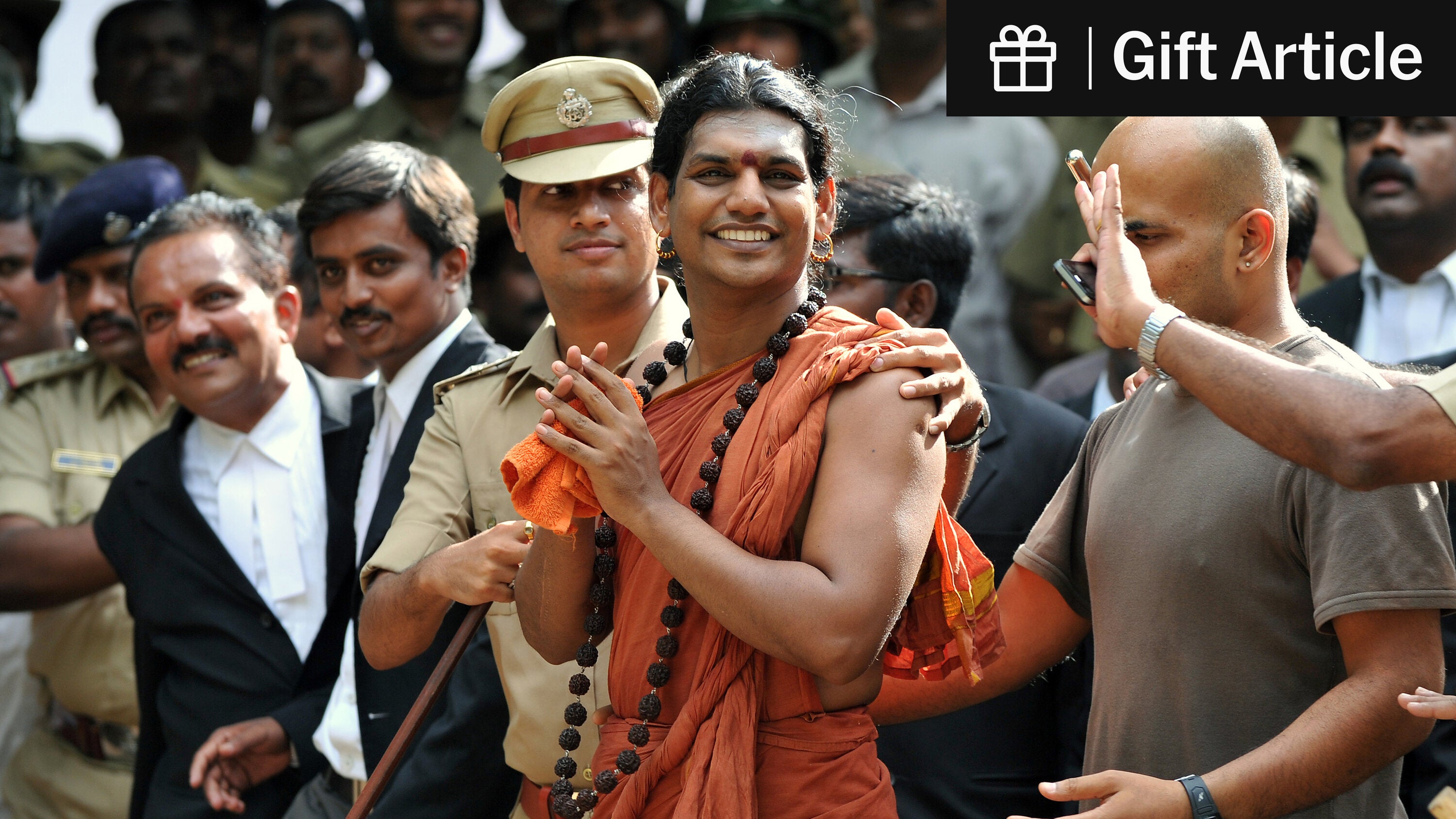 MujMash's tweet card. Emissaries of the “United States of Kailasa,” led by a fugitive holy man, were deported after negotiating 1,000-year deals with Indigenous groups.