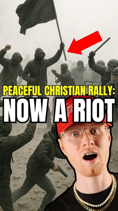 NeverW80634's tweet card. Riot Breaks Out At Christian Prayer Rally🤯😱‼️ #christian #pray...