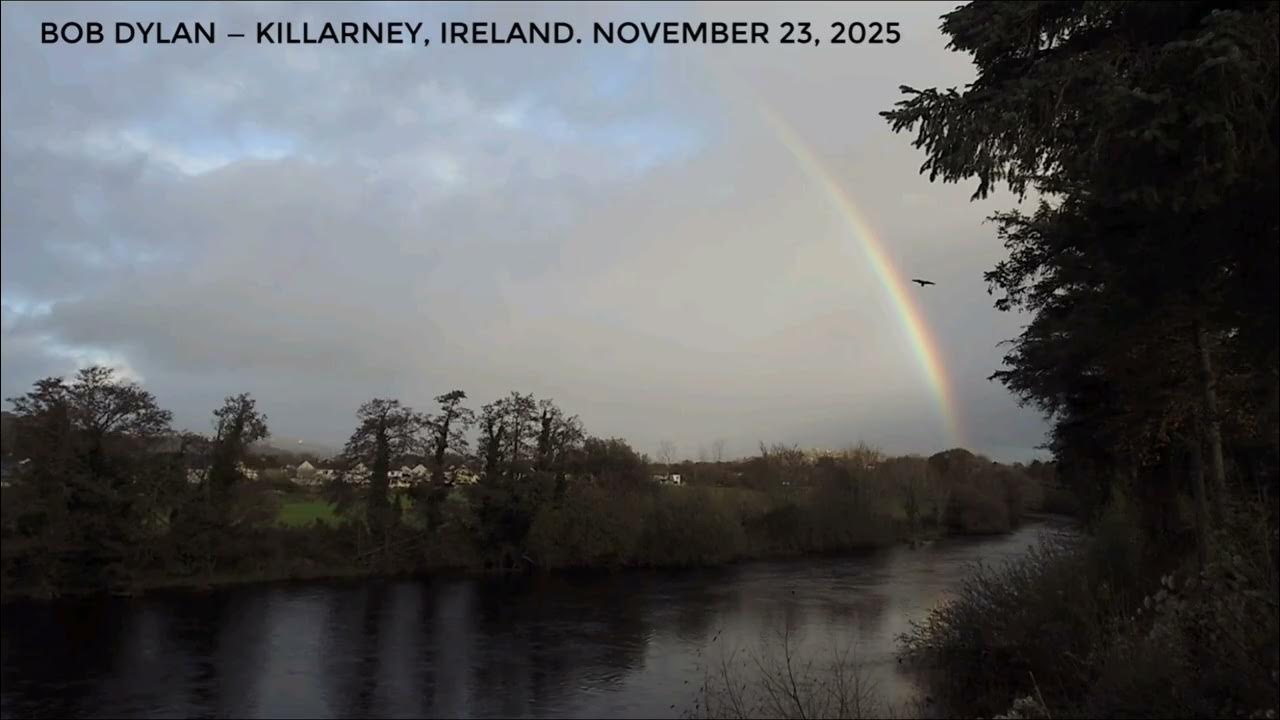 nightly_moth's tweet card. Bob Dylan — The Lakes of Pontchartrain. Killarney, Ireland. November...