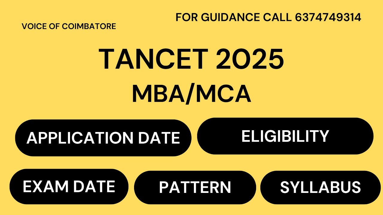 timepasswithraj's tweet card. TANCET 2024 MBA/MCA EXAM DATE AND ALL DETAILS IN TAMIL | #mca #mba...