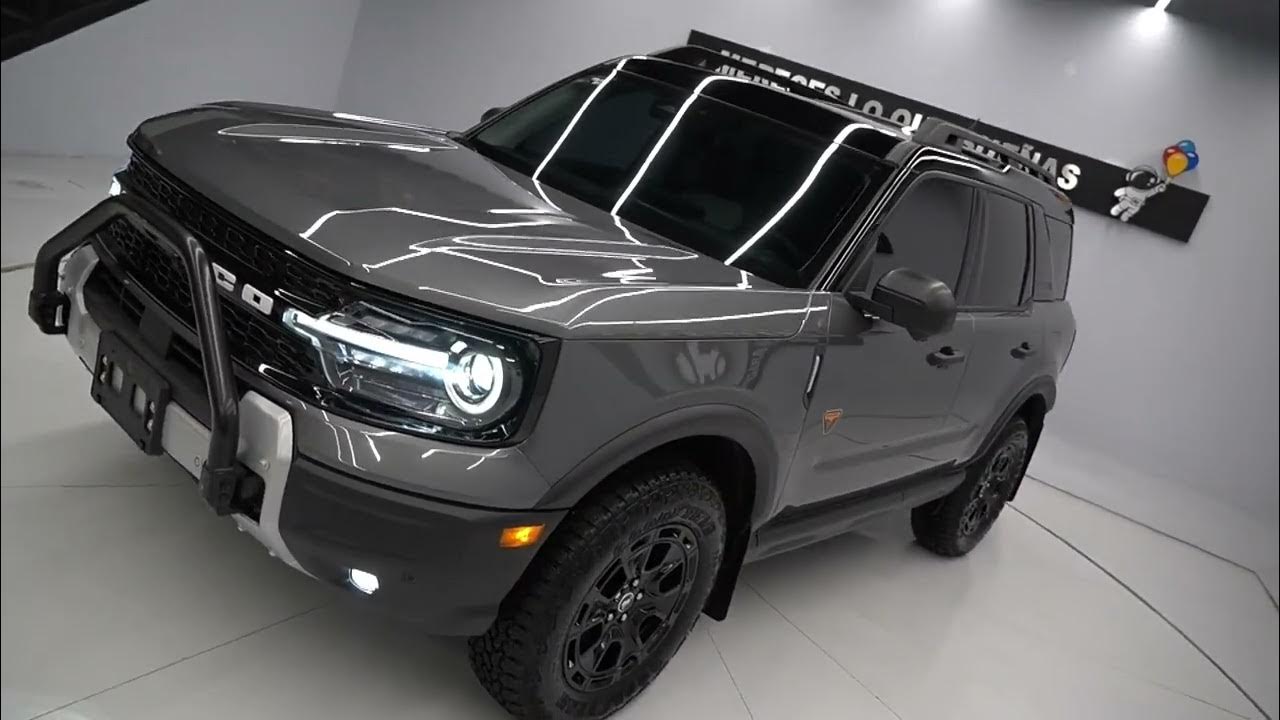 AUTOSDISAUTO's tweet card. DISAUTO SEMINUEVOS│ 2025 FORD BRONCO BADLANDS SASQUATCH EDICION 4X4...