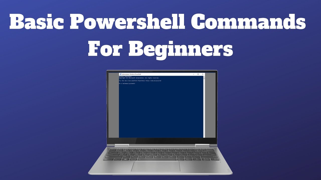 Britec09's tweet card. Basic Powershell Commands For Beginners