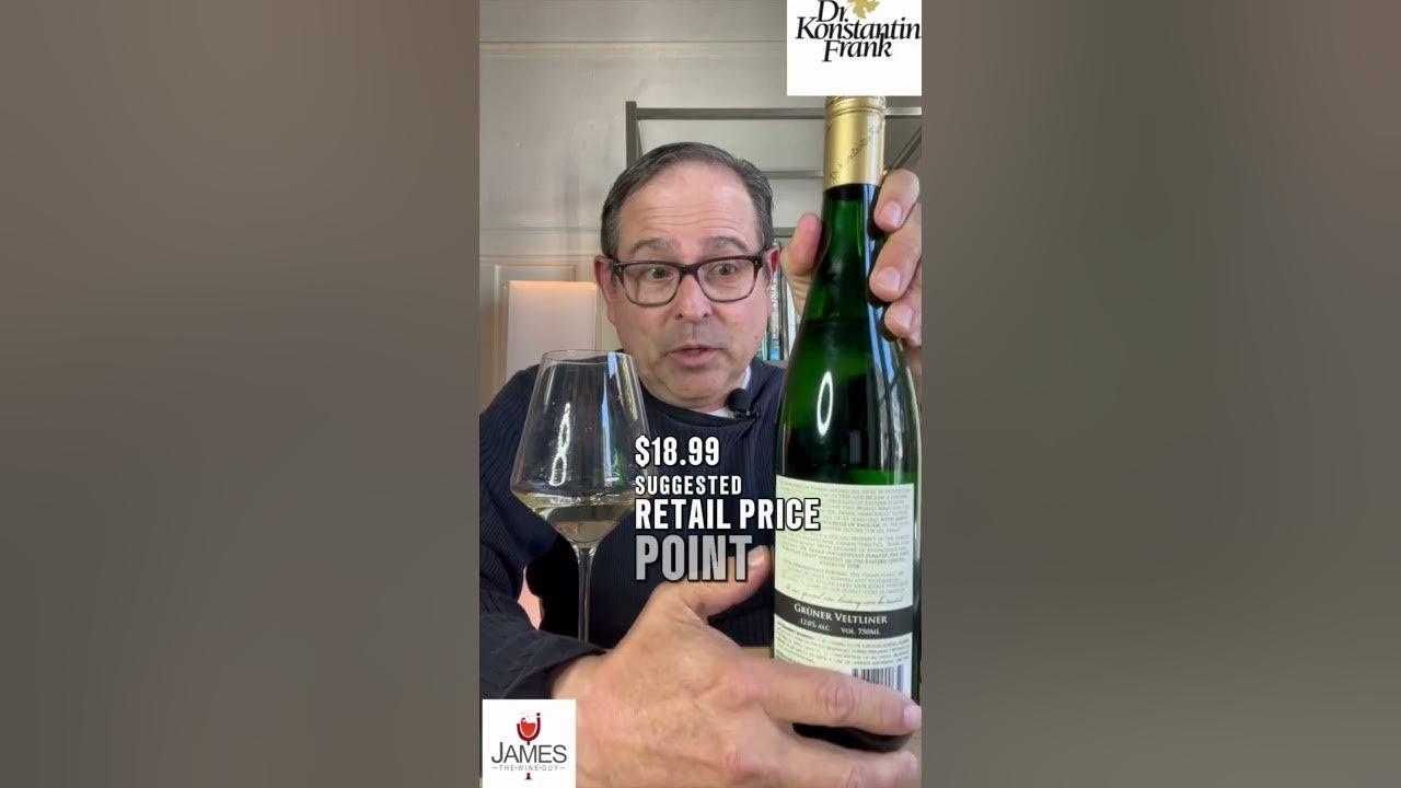 JamesTheWineGuy's tweet card. Dr. Konstantin Frank Seneca Estate Vineyard Grüner Veltliner '23 93...