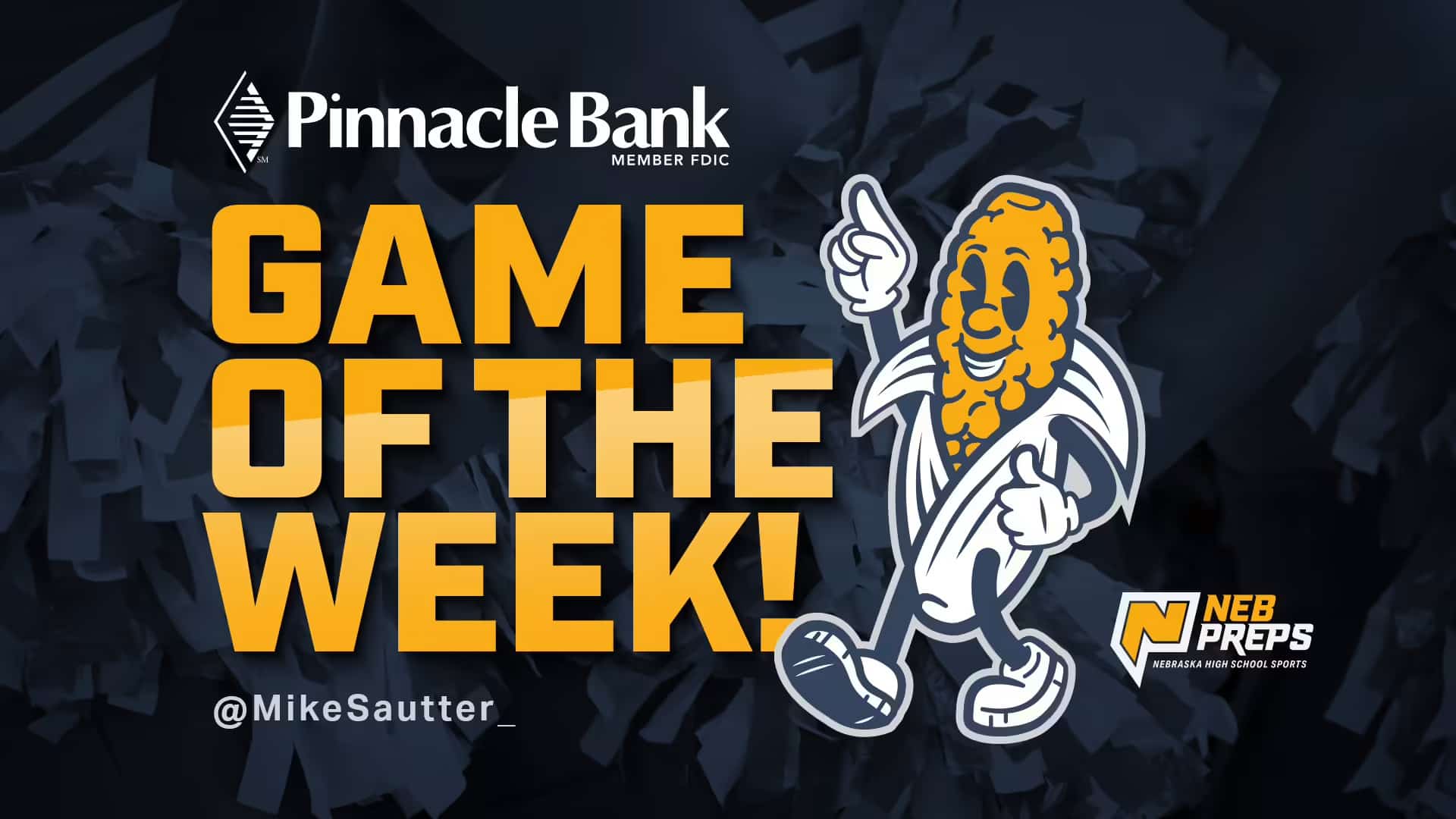 THEnebpreps's tweet card. Fans can vote (one vote per device) for the Pinnacle Bank Game of the Week each week. Mike Sautter will provide extensive coverage at the game that wins the