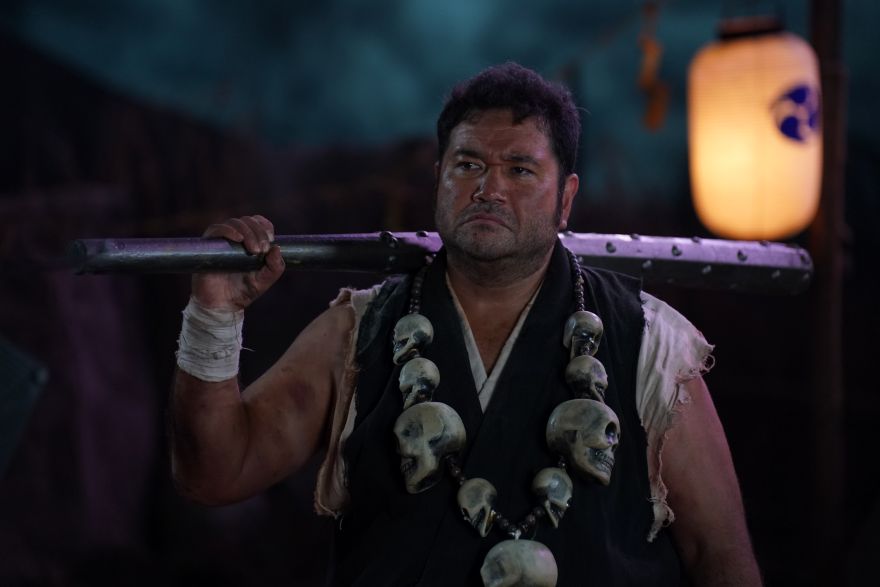 post_tvasahi's tweet card. 漫画家・横山光輝が手がけた忍者漫画『仮面の忍者 赤影』。1967年に実写化され“伝説の特撮時代劇”と呼ばれる本作が、監督・三池崇史×主演・佐藤大樹（EXILE／FANTASTICS）によって新たなヒーロー時代劇として再び実写化。時は戦国、天下統一を目指す織田信長