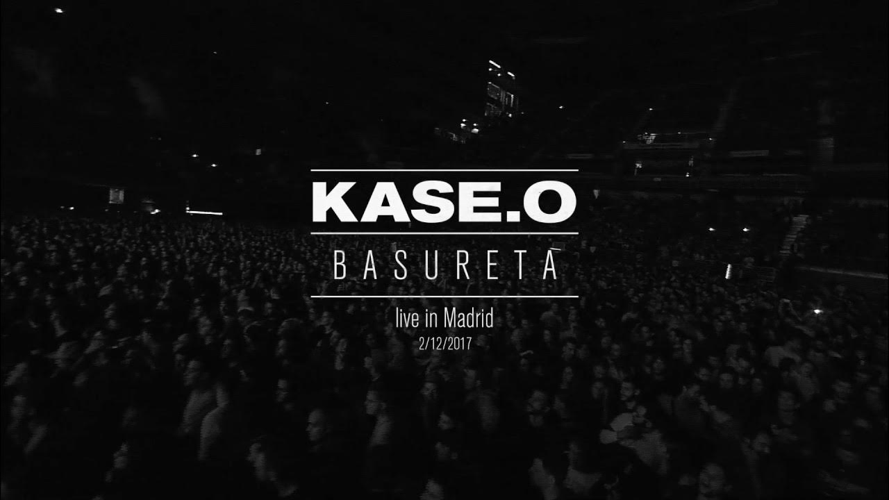 KaseO_real's tweet card. KASE.O - BASURETA ( En Directo)