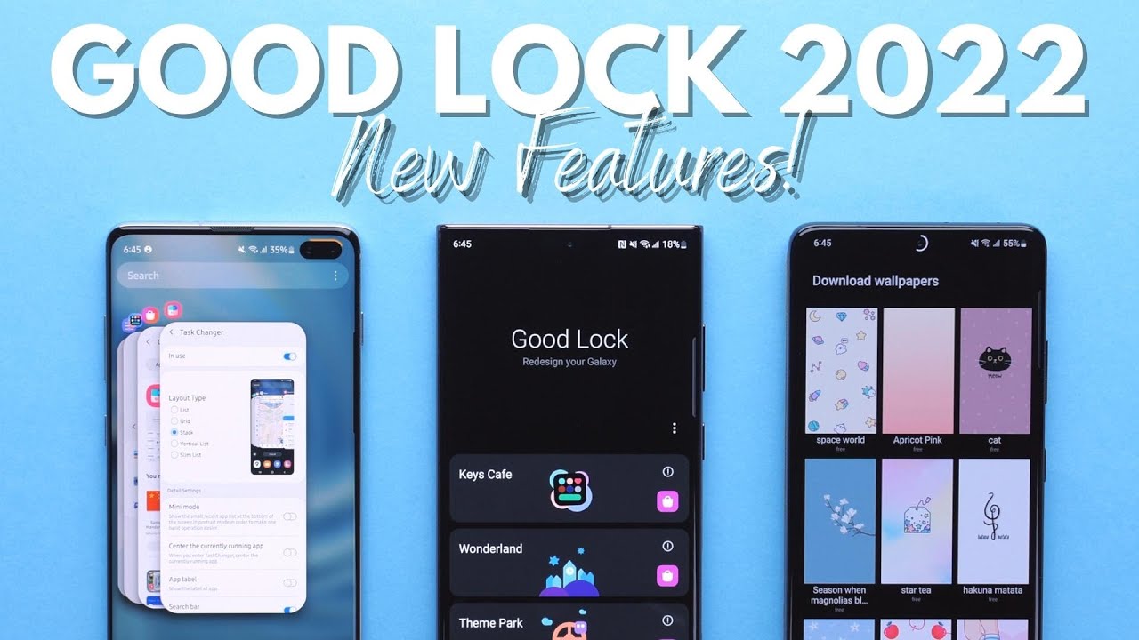 backlon's tweet card. Good Lock 2022: How to get the most from your Galaxy S22