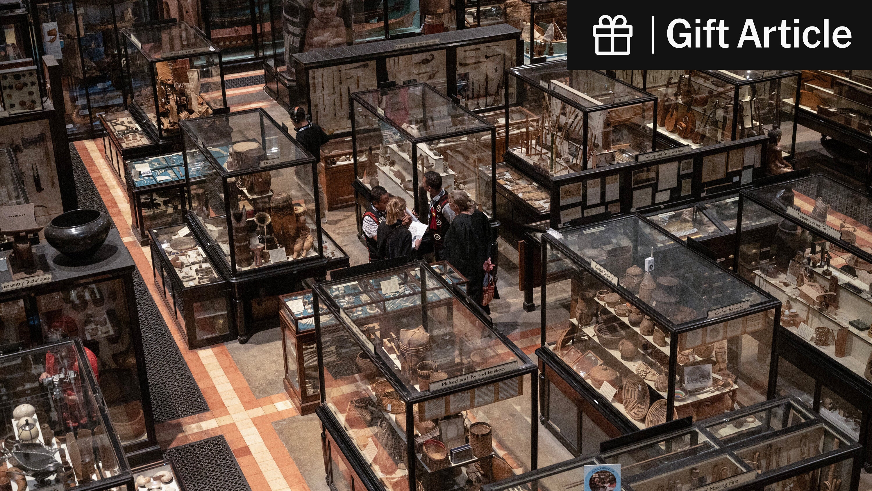 CopiousNotes27's tweet card. An Oxford museum’s collection of objects taken from the Naga people includes human remains. What to do with them now is not a simple matter.