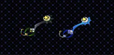 TALESIOFIFREAK's tweet card. This mod will Adds Console Exclusive Keyblades to the Pc version of KH3