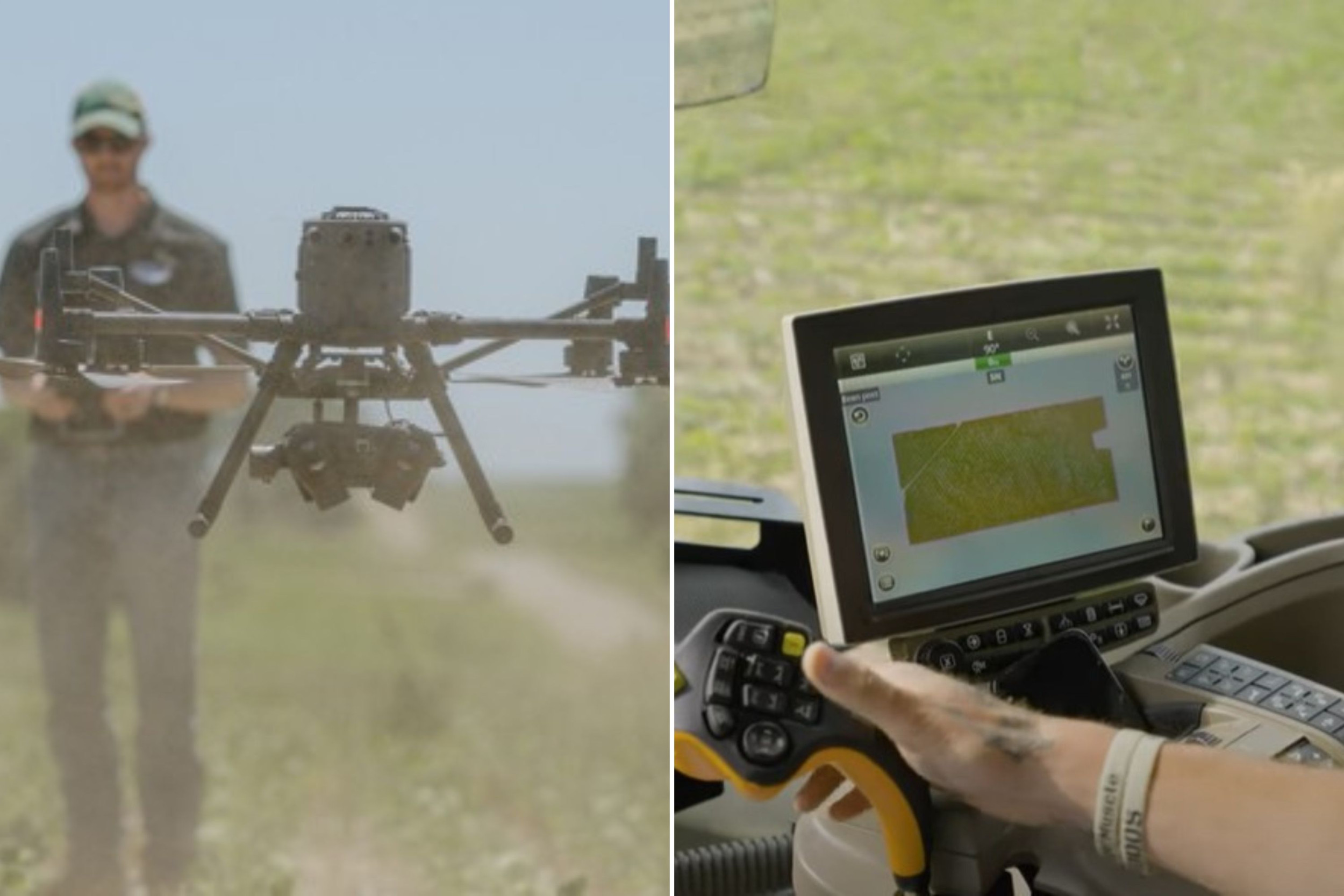 fieldingeunity's tweet card. John Deere has acquired the American technology company Sentera. Sentera is a specialist in remote sensing technology for agriculture.