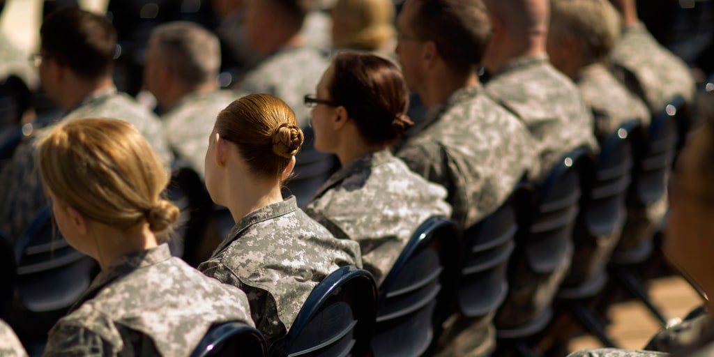 MultiTrainingSy's tweet card. About 13 percent of female veterans over 55 say they have experienced sexual assault.