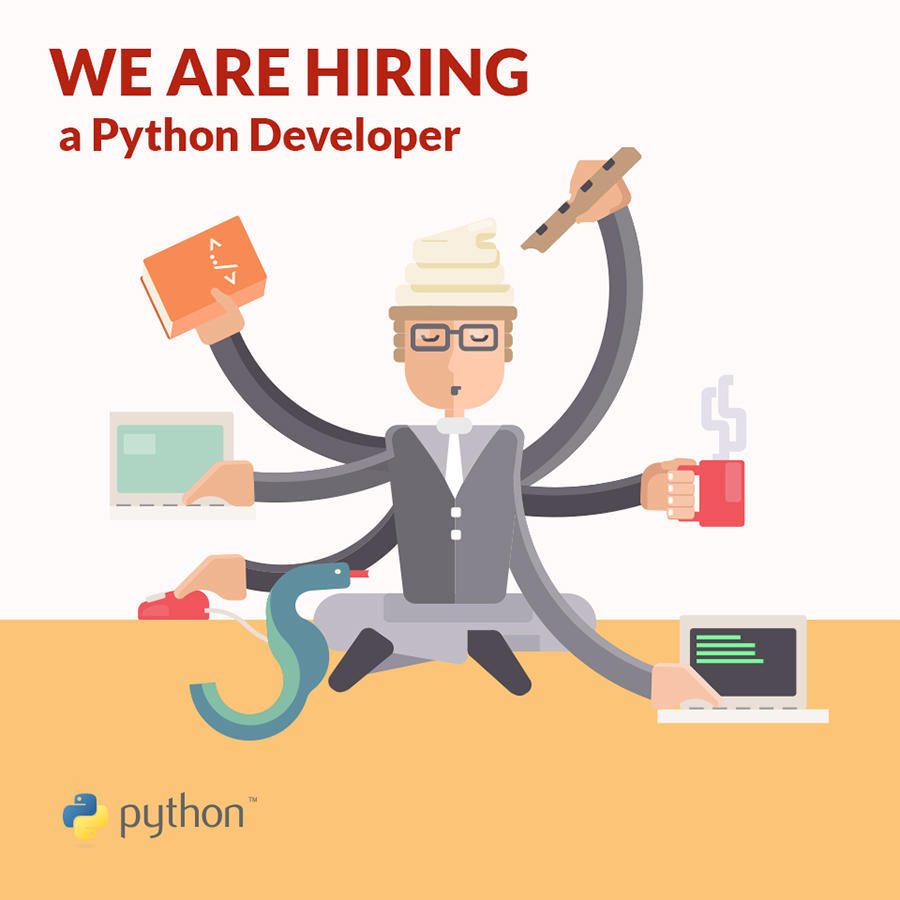 python_mid's tweet card. Si vives y sueñas en Python y tienes un nivel de inglés de negocios, te estamos buscando: Experienced and motivated software engineer who will join our dynamic development team in ML / AI platform...