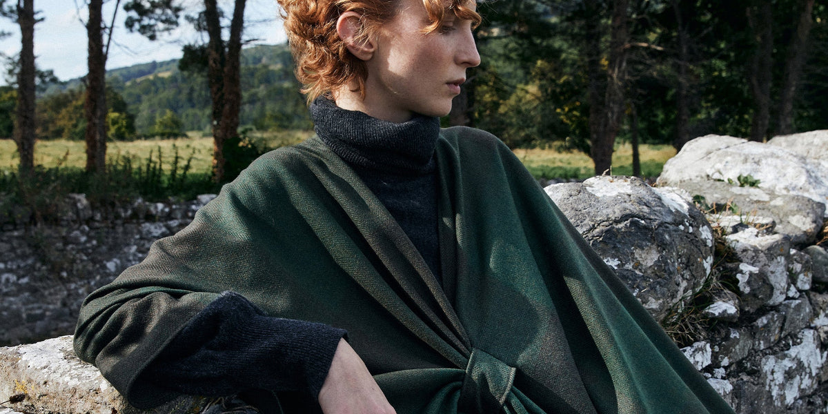 TrionaDesign's tweet card. Celebrate Irish heritage this March with Triona’s collection of green tweed, shamrock jewellery, and seasonal knitwear. Explore timeless pieces crafted with care for St. Patrick’s Day and beyond.