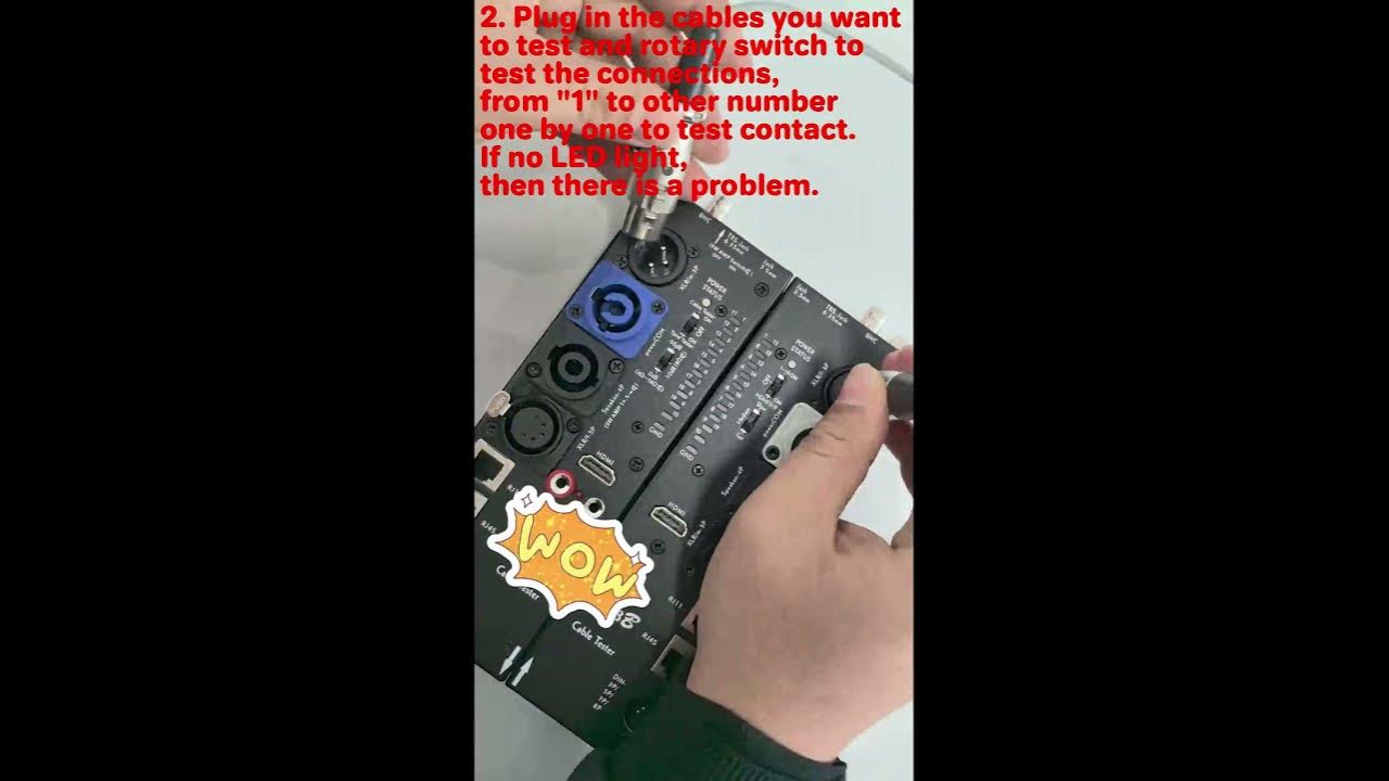 AmyChen0401's tweet card. CT 88 cable tester #cabletester #cable #electronics