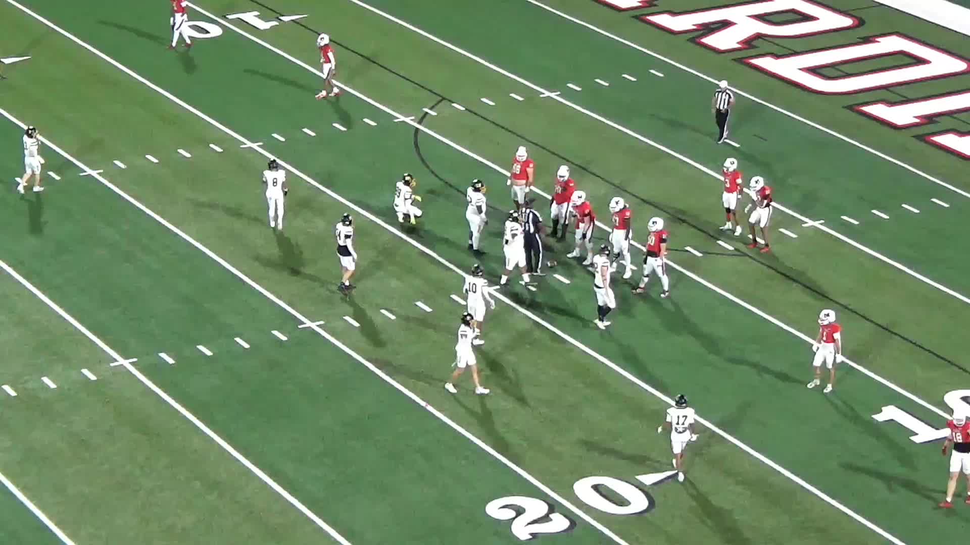 Dalton_Dababneh's tweet card. Week 10 vs Denison High School