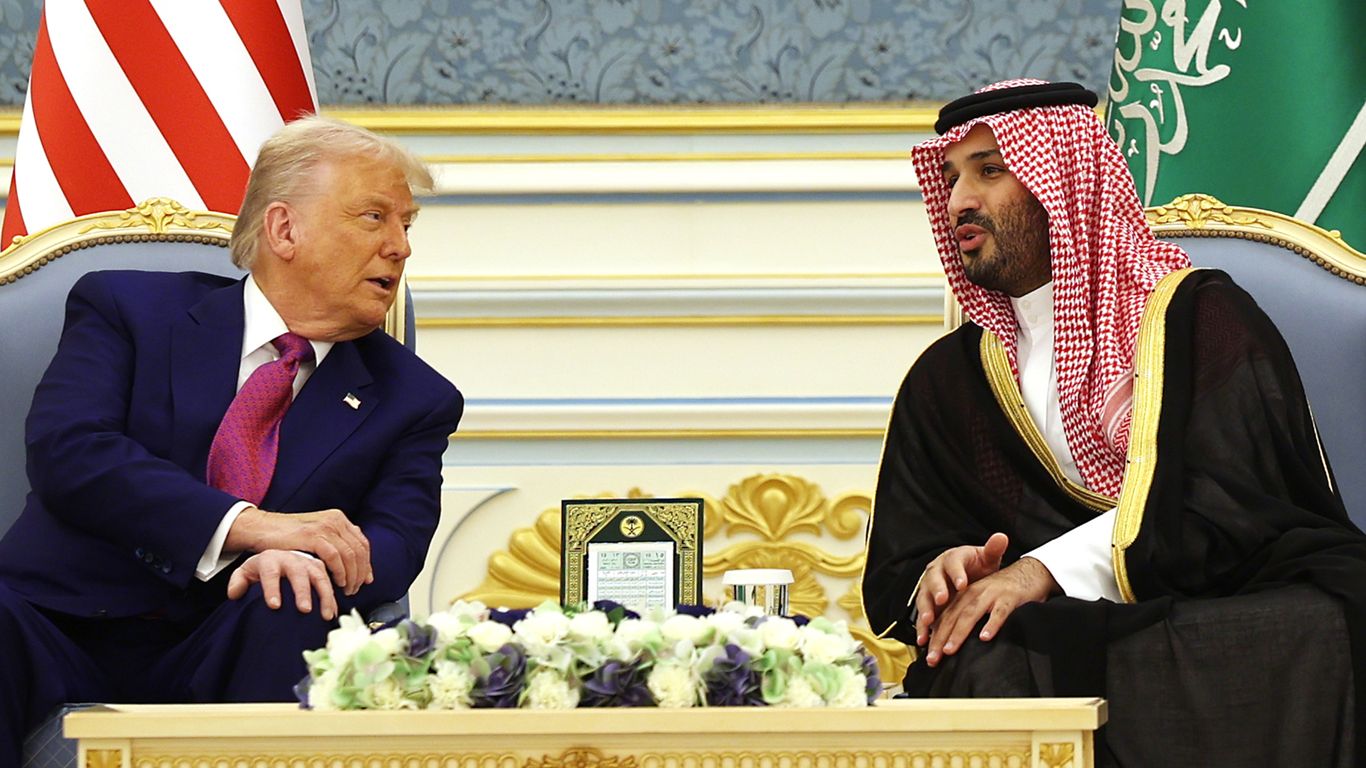 BarakRavid's tweet card. Saudi Crown Prince Mohammed bin Salman is expected to meet Trump at the White House on Tuesday.