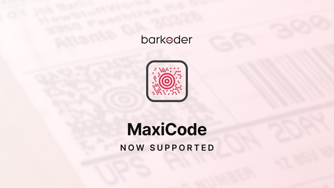 TheBarkoder's tweet card. Barkoder Update: Now supporting MaxiCode for enhanced barcode scanning. Enjoy faster, more versatile performance in your logistics and retail applications.