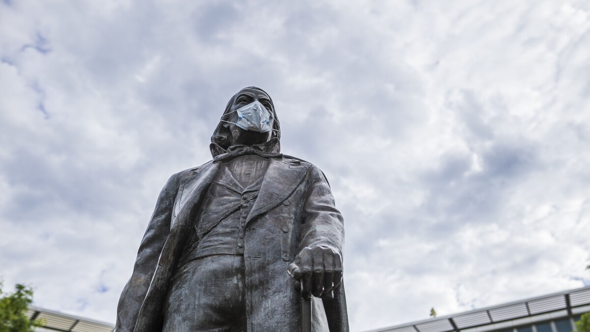 BYU's tweet card. Making sense of the research on COVID-19 and masks