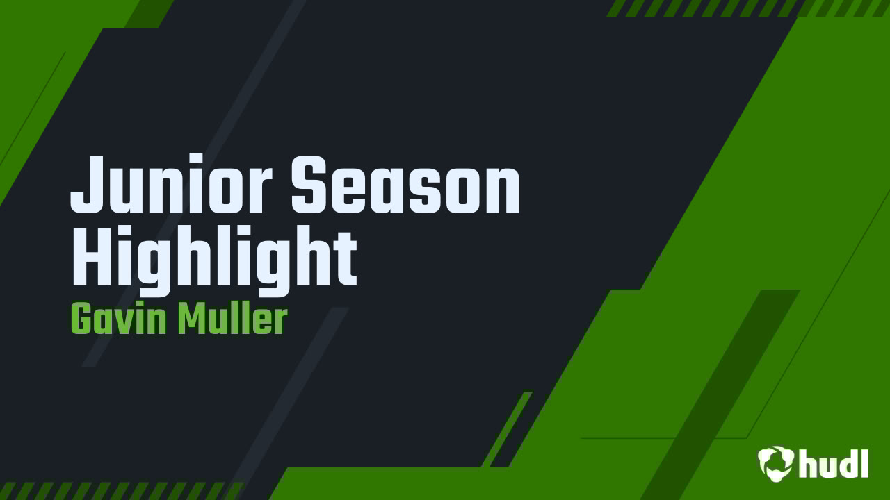 gavin_muller08's tweet card. Junior Season Highlight