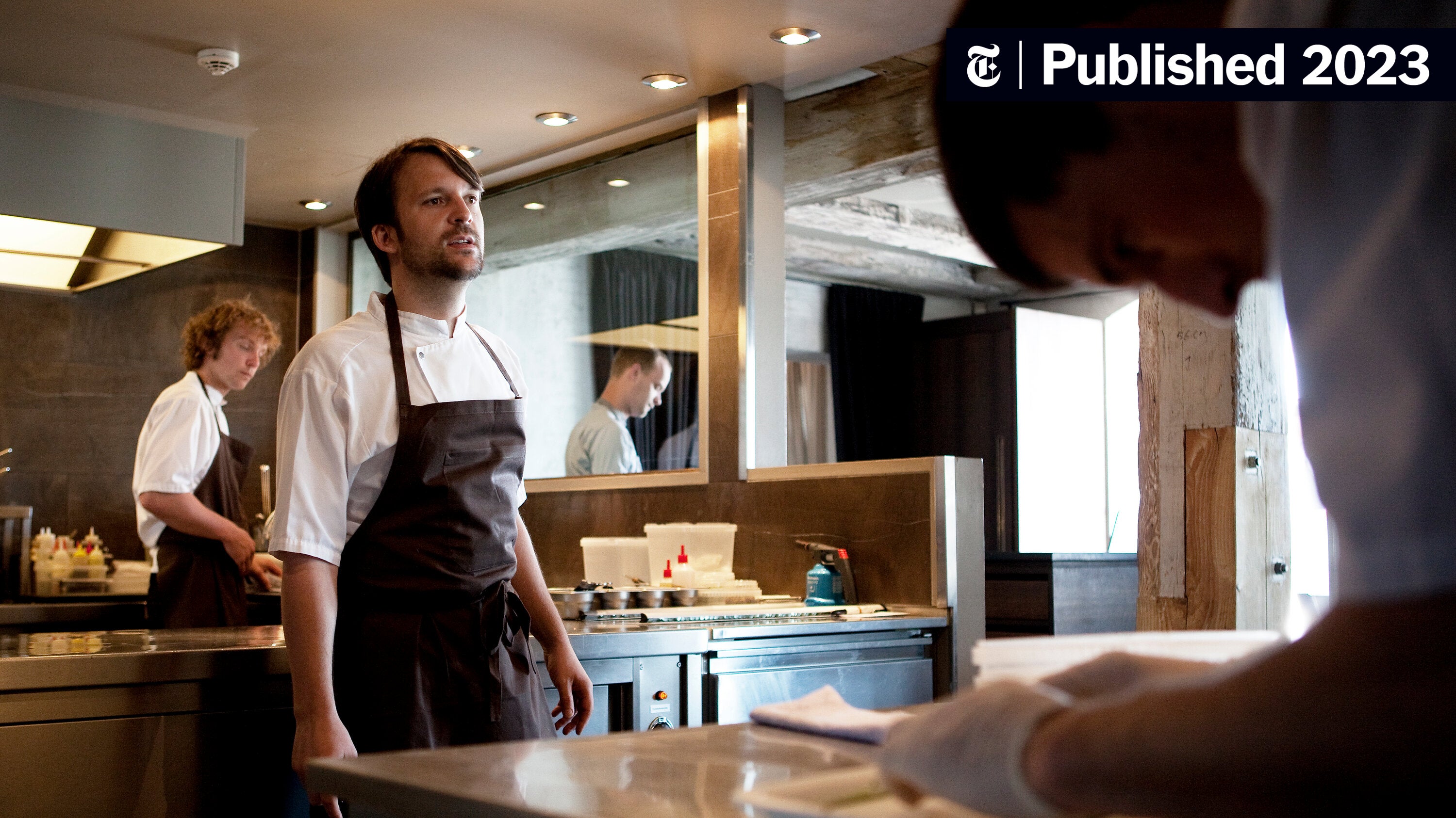 nytimes's tweet card. The Copenhagen chef René Redzepi says fine dining at the highest level, with its grueling hours and intense workplace culture, has hit a breaking point: “It’s unsustainable.”