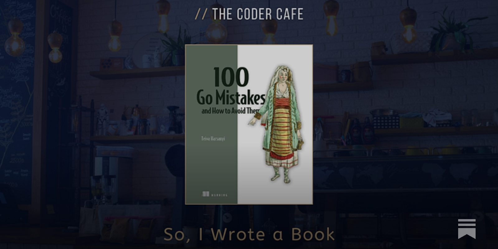 GoDiscussions's tweet card. The Story Behind 100 Go Mistakes and How to Avoid Them