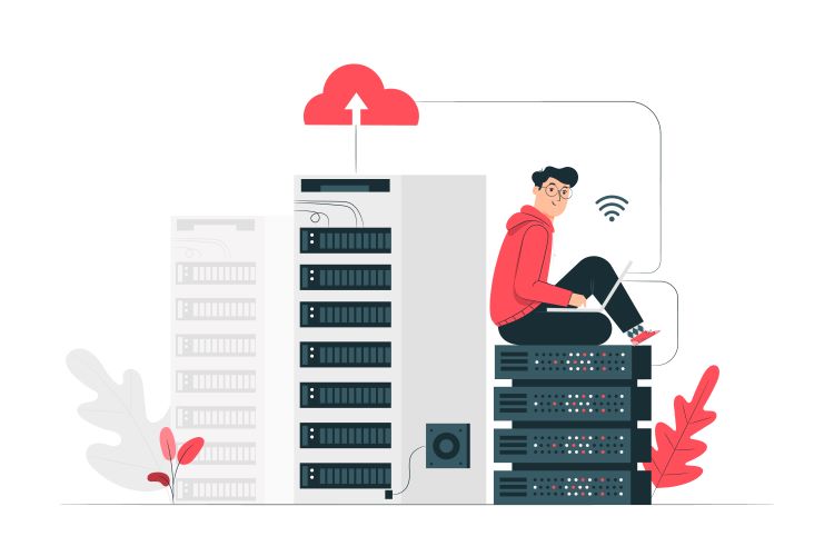 BinaryRacks's tweet card. Choosing the right web hosting is crucial, understanding the different types of web hosting services can impact your site's performance, security, and scalability