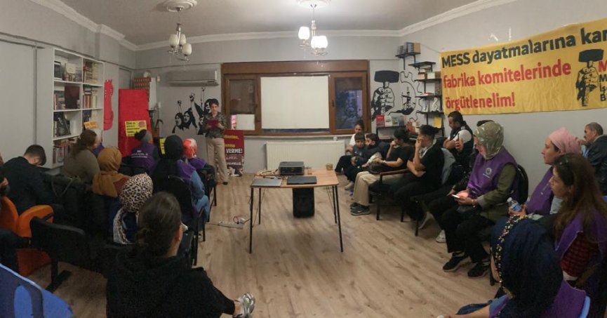 aktan_uslu's tweet card. İşçi Emekçi Kadın Komisyonları, Dilovası’ndaki işçi katliamında yaşamını yitiren kadın ve çocuk işçilere atfettiği 25 Kasım’ı erken karşıladı. Elif Alçınkaya, baskı, şiddet ve sömürü düzenine karşı...