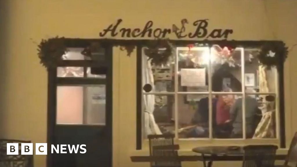 BBCWorld's tweet card. Publican Billy Fleming has asked patrons to refrain from using their phones in the bar