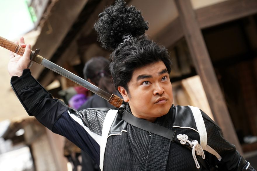 post_tvasahi's tweet card. 漫画家・横山光輝が手がけた忍者漫画『仮面の忍者 赤影』。1967年に実写化され“伝説の特撮時代劇”と呼ばれる本作が、監督・三池崇史×主演・佐藤大樹（EXILE／FANTASTICS）によって新たなヒーロー時代劇として再び実写化。時は戦国、天下統一を目指す織田信長