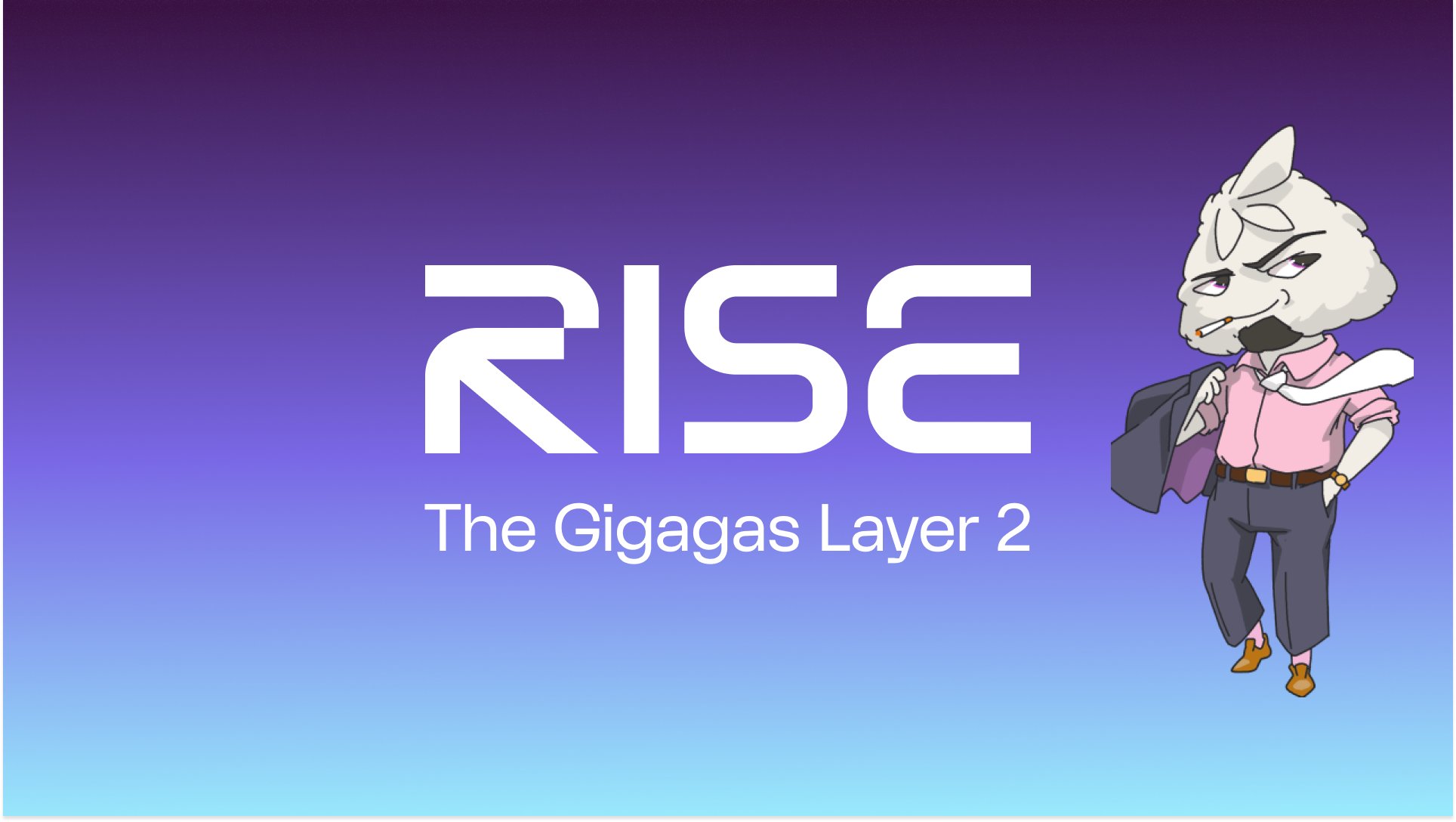 LeonSmylik's tweet card. RISE: The Gigagas Layer 2, unlocking a new generation of Gigagas applications
