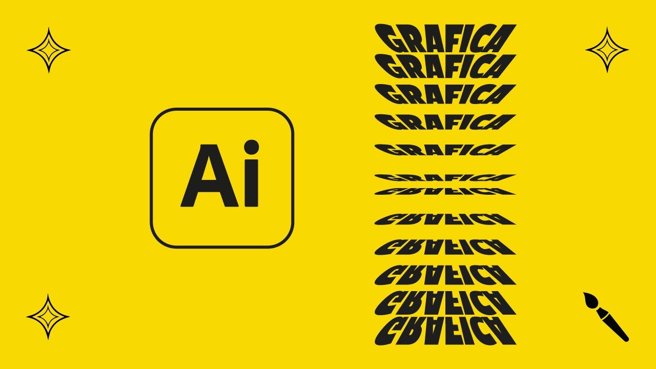 gioclear's tweet card. Crea Effetto Testo Ventaglio: Tecnica facile con Illustrator