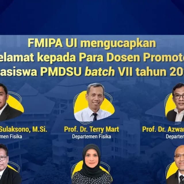 FMIPA_UI's tweet card. FMIPA_UI (@fmipa_ui) • Instagram photo