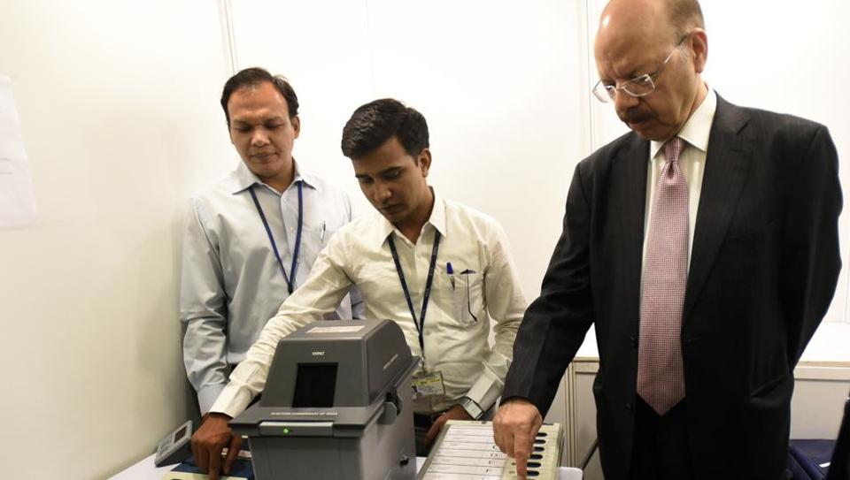 prasad_h's tweet card. Indian EVMs have several layers of checks and store data internally while those used in Western countries needed CDs to transfer data, compromising security, says the poll panel.