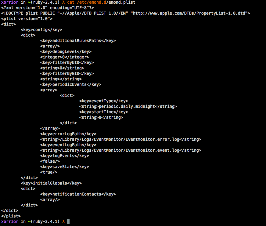 xorrior's tweet card. NOTE: This binary was described in the recently released, “*OS Internals, Volume I, User Space” textbook by Jonathan Levin. This book has…
