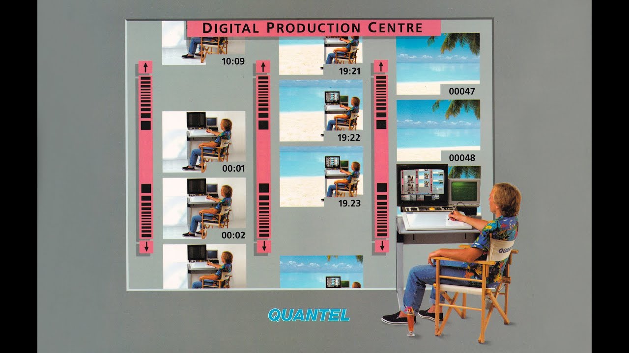 quantelpaintbox's tweet card. Happy 50th Anniversary to Quantel!