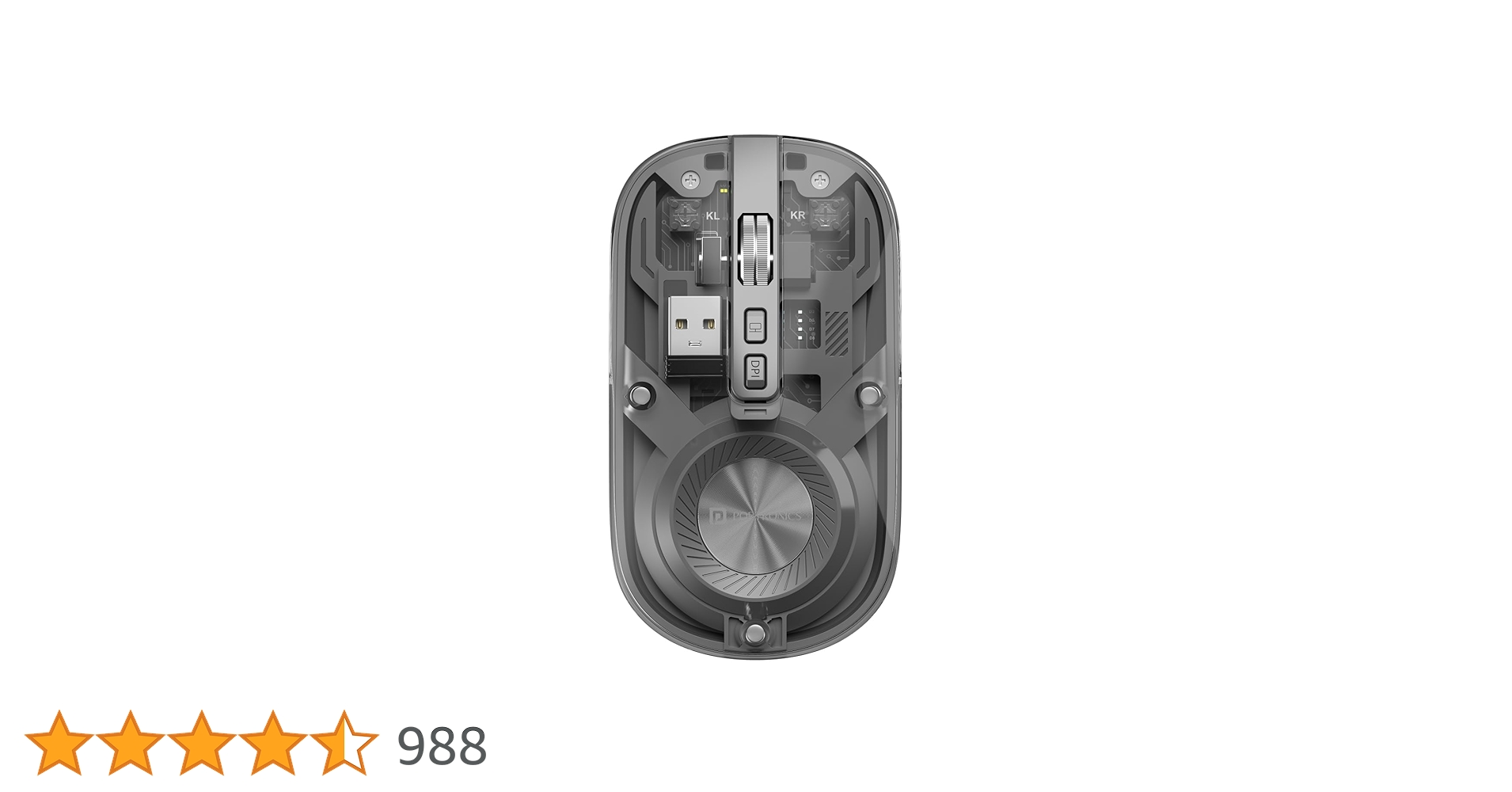 dealsdragon_in's tweet card. Experience style, innovation, and performance with the Portronics TOAD 8 Rechargeable Wireless Mouse, designed with a unique transparent body that showcases its sleek internal components—perfect for...