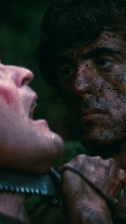 animalwelfare24's tweet card. "Don't Push It" Rambo - First Blood - Sylvester Stallone. #sylveste...