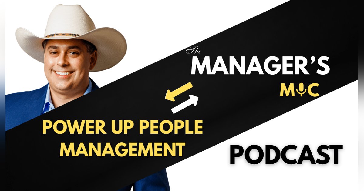 managersmic's tweet card. Power up people management skills by leveraging The Manager’s Mic Podcast. Join Paul Leon every week. With over a decade of experience in management and sales, P…