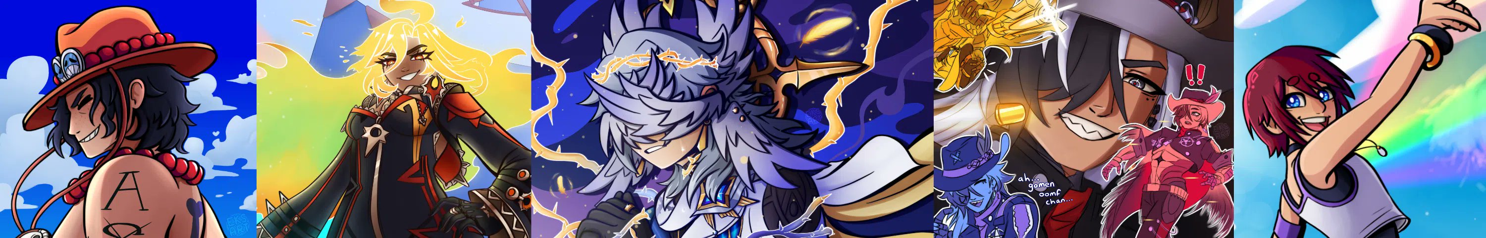 _eksart's tweet card. Check out eksart's commissions and portfolio! | Hello! I'm Aleks! Late night worker Certified Silly ...