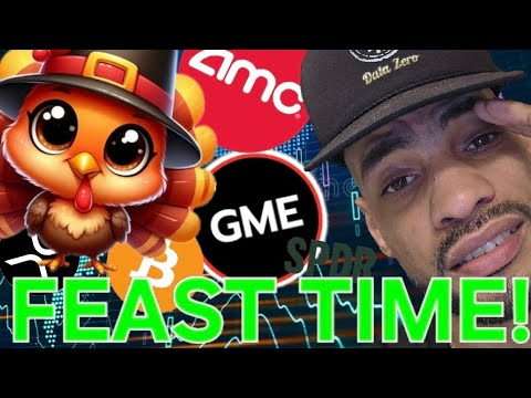 Natep717's tweet card. ("A FEAST OF GAINS") AMC, GME, Bitcoin, XRP & SPY Set for a Bullish...