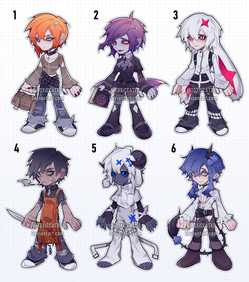 TOXiCCAT99's tweet card. OPEN Adopt Set Price #681 1 / 6 by TOXiCCATXD on DeviantArt