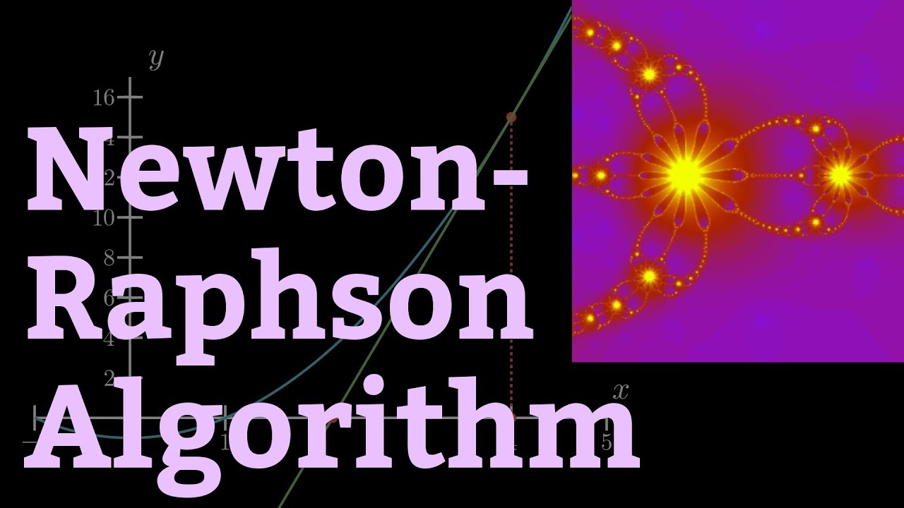 Fnandu's tweet card. Newton-Raphson method | Animated and explained | Algorithm for...