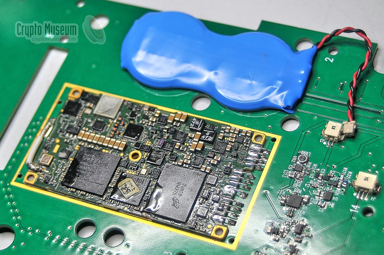 cryptomuseum's tweet card. A sophisticated bug was found inside this CryptoPhone that was used by WikiLeaks between 2012 and 2016. Experts think it was planted by the CIA.