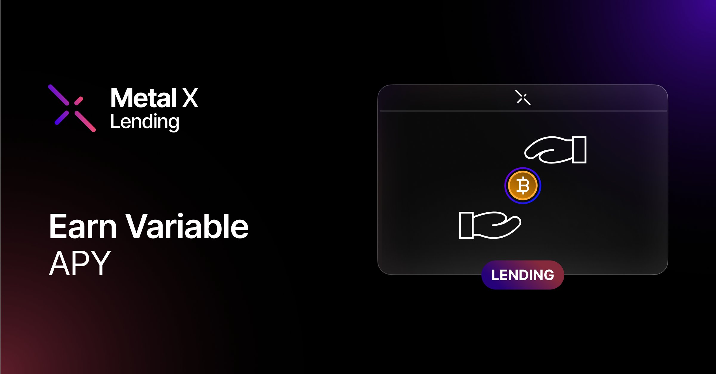 MetalXApp's tweet card. Metal X has a decentralized lending market built on the XPR Network that utilizes the cross-chain capabilities of Metallicus wrapped xTokens.