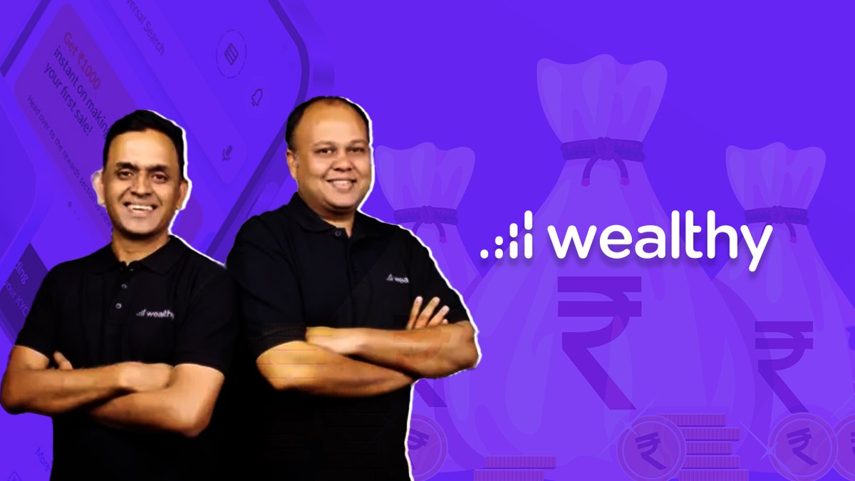 entrackr's tweet card. Wealth-management platform Wealthy has raised Rs 130 crore ($14.5 million) in a new funding round led by Bertelsmann India Investments. Its existing investor. News