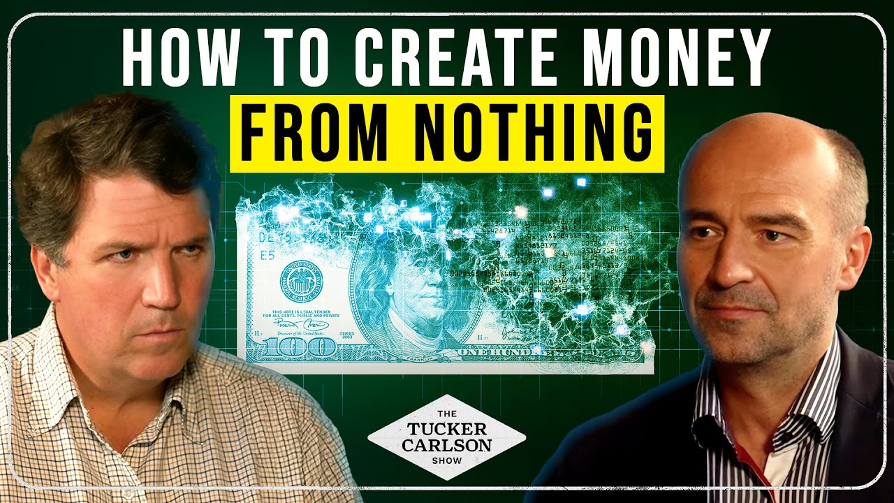 traderider's tweet card. Richard Werner Exposes the Evils of the Fed & the Link Between...