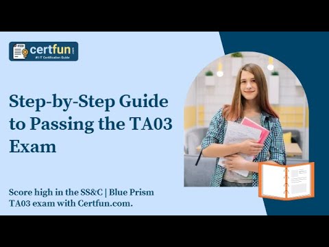 certfun_com's tweet card. Step-by-Step Guide to Passing the TA03 Exam
