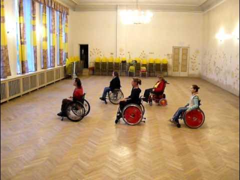 hernandezsteve's tweet card. "Tush Push" wheelchair line dance