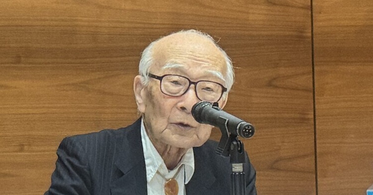 nuclearban_jp's tweet card. 　戦後日本が「国是」としてきた非核三原則が揺れる中、昨年ノーベル平和賞を受賞した日本原水爆被害者団体協議会（日本被団協）代表委員の田中熙巳（てるみ）さん（93）＝新座市＝が23日、本庄市で講演した。自民党内で防衛費の増額や安全保障関連3文書の改定議論が始まったことに触れ、「言語道断。日本が世界で唯一