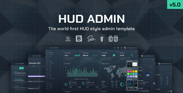stylelibreview's tweet card. HUD – это первый в мире админ-шаблон в стиле hud, созданный на основе популярного фреймворка Bootstrap 5.1.1. Концепция дизайна HUD Admin основана на дизайне пользовательского интерфейса ...